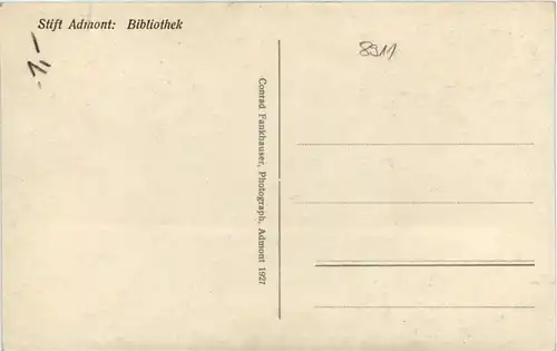 Admont und Gesäuse/Steiermark - Admont: Stift - Bibliothek -317270