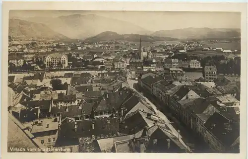Villach/Kärnten - Villach, vom Stadtpfarrturm -316024