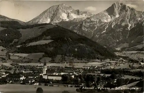 Admont und Gesäuse/Steiermark - Admont: pyhrgas und Scheiblingstein -317310