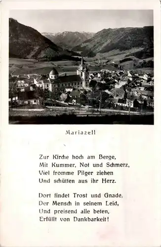 Mariazell/Steiermark - Mariazell, ein Reim -316402
