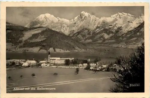 Admont und Gesäuse/Steiermark - Admont mit den Hallermauern -316550