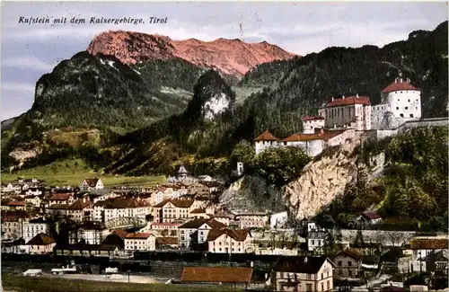 Kufstein/Tirol - Kufstein, mit dem Kaisergebirge -317340
