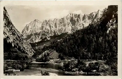 Admont und Gesäuse/Steiermark - Gesäuse-Eingang gegen Hochtor -316570