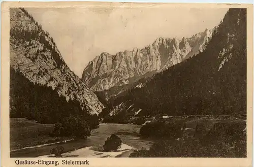 Admont und Gesäuse/Steiermark -Gesäuse-Eingang -316704