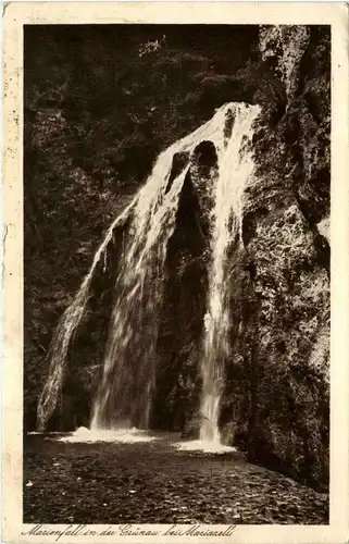 Mariazell/Steiermark - Mariazell, Marienfall in der Grünau -316462