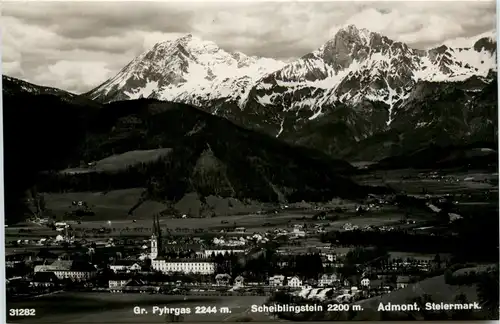 Admont und Gesäuse/Steiermark - Admont : Gr.Pyhrgas, Scheiblingstein, -316588