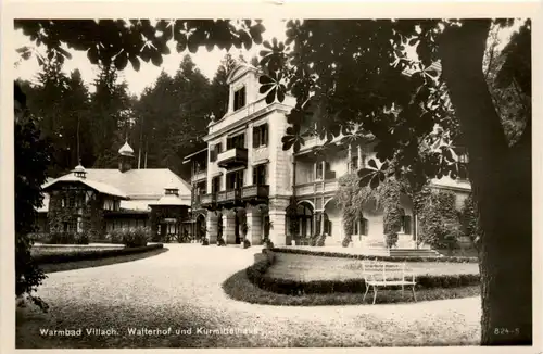 Villach/Kärnten - Villach, Warmbad - Walterhof und Kurmittelhaus -317554