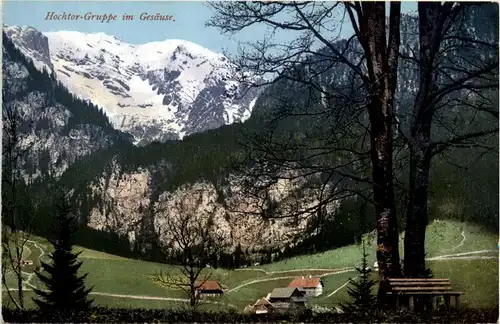 Admont und Gesäuse/Steiermark -Gesäuse mit Hochtorgruppe -316710