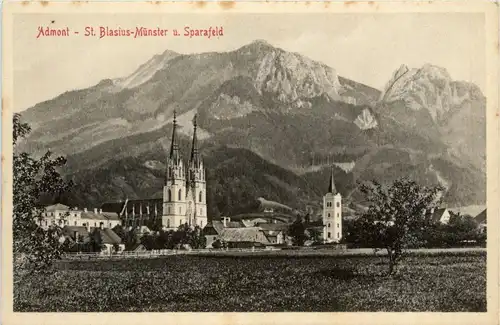 Admont und Gesäuse/Steiermark - Admont: St. Blasius-Münster u. Sparafeld -316888
