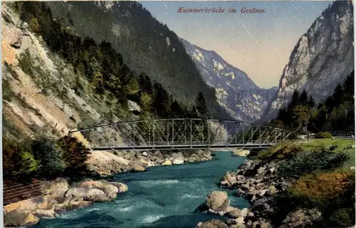 Admont und Gesäuse/Steiermark - Gesäuse: Kummerbrücke -316908