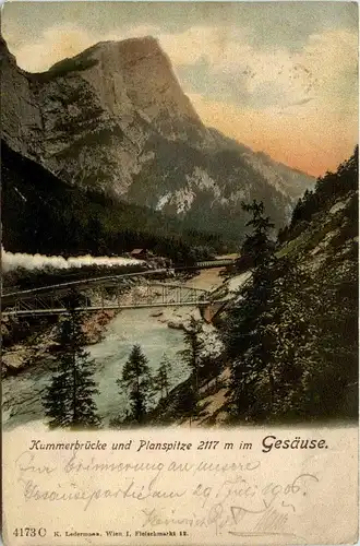 Gesäuse/Steiermark - Gesäuse, Kummerbrücke und Planspitze -315474