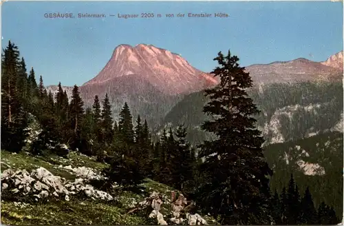 Admont und Gesäuse/Steiermark - Gesäuse: Lugauer von der Ennstaler Hütte -316772