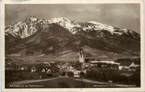 Admont und Gesäuse/Steiermark - Admont mit den Hallermauern -316642