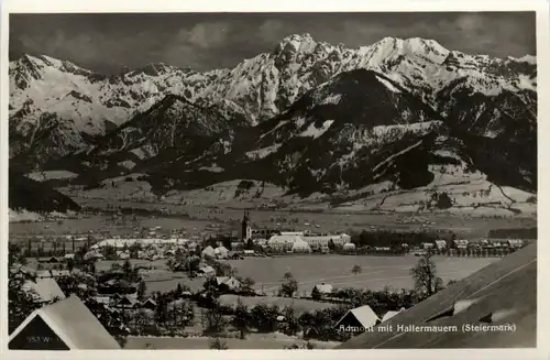 Admont und Gesäuse/Steiermark - Admont - Motiv m.d. Hallermauern -316948