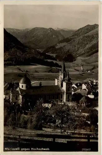 Mariazell/Steiermark - Mariazell, gegen Hochschwab -316398