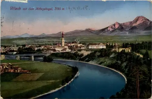 Villach/Kärnten - Villach, mit dem Mittagskogel -317728