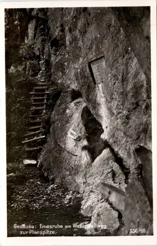 Gesäuse: Emesruhe am Wasserfallweg zur Planspitze -317028