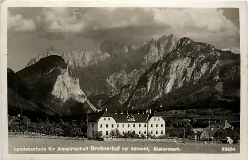 Admont und Gesäuse/Steiermark - Admont: Landesschule für Almwirtschaft Grabnerhof -316894