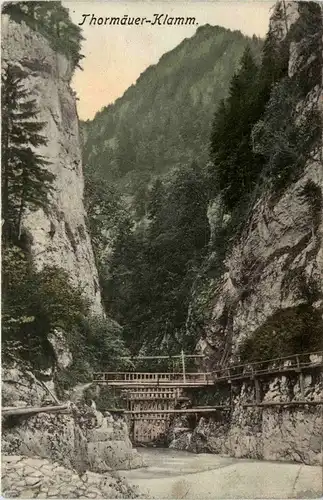 Admont und Gesäuse/Steiermark - Thormäuer-Klamm -316762