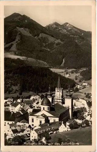 Mariazell/Steiermark - Mariazell, mit den Zellerhütten -316498