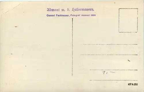 Admont und Gesäuse/Steiermark - Admont: mit den Hallermauern -316892