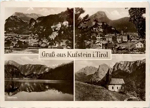 Kufstein/Tirol - Kufstein, div. Bilder -317816