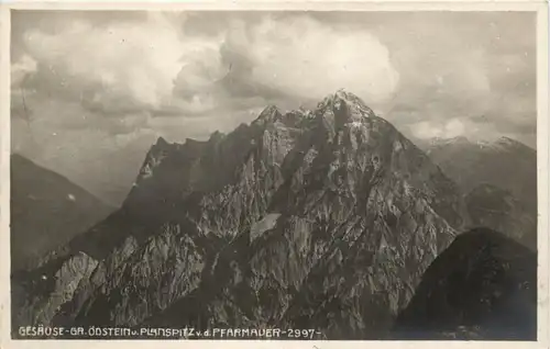 Admont und Gesäuse/Steiermark - Gesäuse - Gr.ödstein u. Planspitze v.d. Pfarrmauer -316558