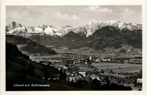 Admont und Gesäuse/Steiermark - Admont : mit den Hallermauern -316824