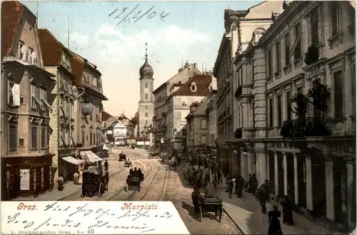 Graz/Steiermark - Graz, Murplatz -315800