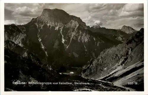 Admont und Gesäuse/Steiermark - Gesäuse: Buchsteingruppe vom Haindlkar -317012