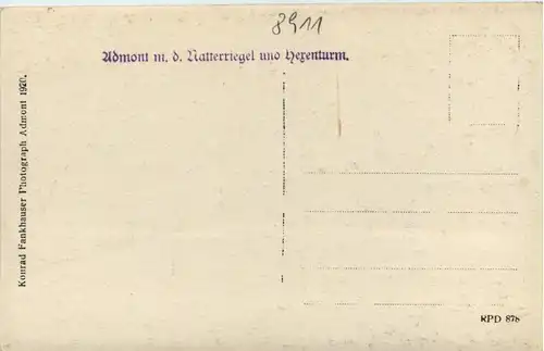 Admont: mit dem Natterriegel und Hexenturm -316926