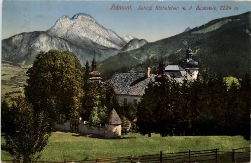 Admont: Schloss Röthelstein m.d. Buchstein -317114