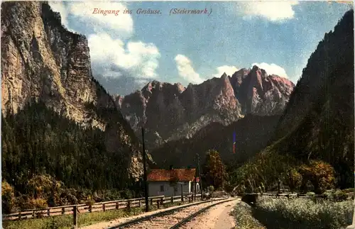 Admont und Gesäuse/Steiermark - Eingang ins Gesäuse -317194