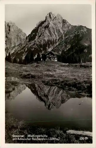 Gesäuse: Mödlingerhütte mit Admonter Reichenstein -317254