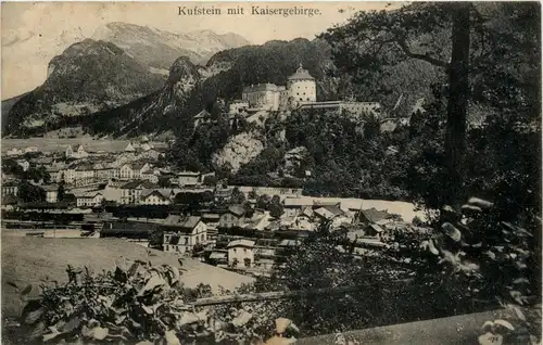 Kufstein/Tirol - Kufstein, mit Kaisergebirge -317408