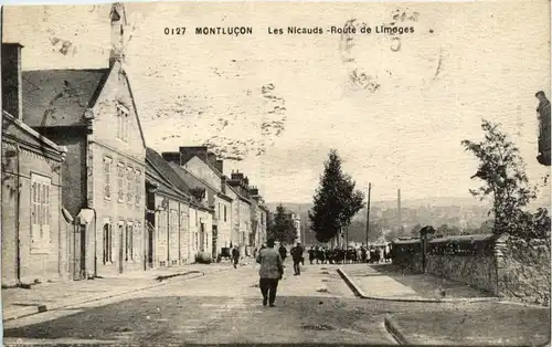 Montlucon - Les Niclauds - Route de Limoges -283744