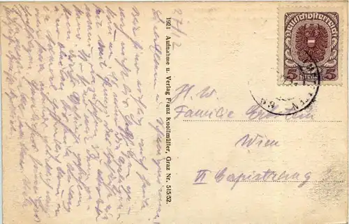 Admont und Gesäuse/Steiermark - Admont gegen die Hallermauern -317186