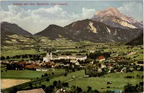 Admont und Gesäuse/Steiermark - Admont: mit dem Buchstein -317332
