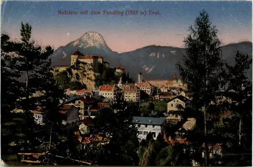 Kufstein/Tirol - Kufstein, mit dem Pendling -317414