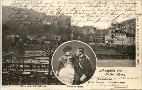 Schauplatz von Alt Heidelberg - Scheffelhaus -284002