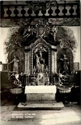 Mariazell/Steiermark - Mariazell, Altar der Hl. Brunn-Kapelle -316292