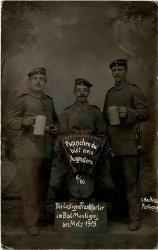 Die Lustigern Frankfurter im Bad Montigny bei Metz 1918 -284046