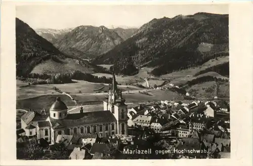 Mariazell/Steiermark - Mariazell, gegen Hochschwab -316332