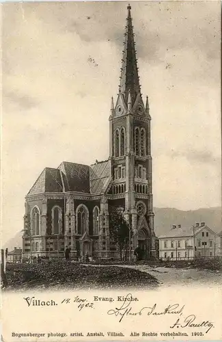 Villach/Kärnten - Villach, Evang. Kirche -317638