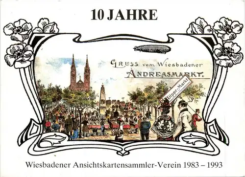 10 Jahre Wiesbadener Ansichtskartensammler Verein -284016