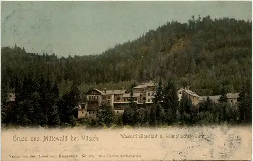 Villach, Mittewald - Wasserheilanstalt u. klimatischer Kurort -317658