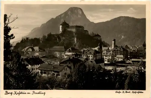 Kufstein/Tirol - Kufstein, Burg mit Pendling -317346