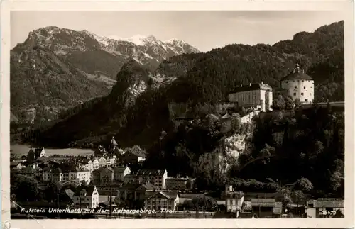 Kufstein/Tirol - Kufstein, Unterinntal mit dem Kaisergebirge -317386
