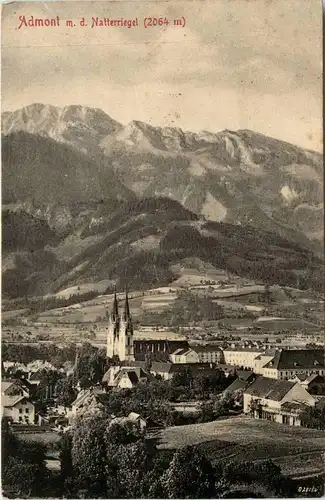 Admont und Gesäuse/Steiermark - Admont mit dem Natterriegel -317102