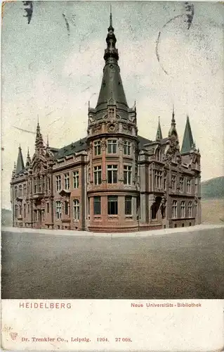 Heidelberg - Neue universitäts Bibliothek -284124